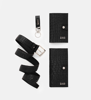 ست چرمی مردانه Zara مدل 23292